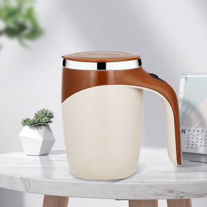Rechargeable Automatic Coffee Cup, High Value Electric Stirring Lazy Milkshake Rotating Magnetic Water Cup