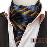 British Style Men’s Jacquard Polyester Scarf