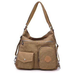 Women's Designer Waterproof Bylon Cloth Crossbody Large Capacity Shoulder Tote Bag