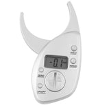 Digital Body Fat Skinfold Caliper, LCD Display Analyzer, Tape Measure Pack Slimming Scales, Loss Weight Anti-slip Handle