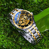Men's Fashion Personality, Hollow Luminous Waterproof Alloy Watch