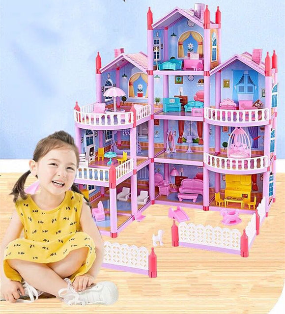 Princess Castle Villa, Doll Simulation House