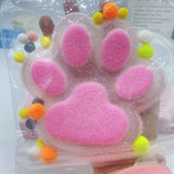 Oversized Plush Cat's Paw, Squeezing Decompression Toy