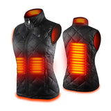USB Rechargeable Electric Heating Vest Jacket for Women