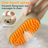 Cat Dog Steam Brush, 3-in-1 Electric Spray, Pet Hair Brushes for Massage, Grooming Hair Removal Combs, Pet Products