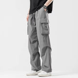 Loose Straight Cargo Wide-leg Pants for Men
