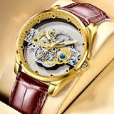 New Double-sided Skeleton, Full Automatic Machine, Non-mechanical Watch