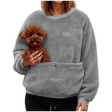 Women's Casual Crewneck Pullover Sweatshirt – Everyday Comfort Style