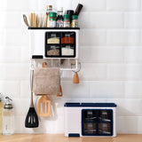 Multifunctional Kitchen, Wall-mounted Household Free Punching, Spice Box