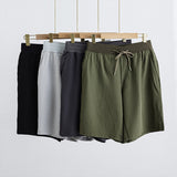Handphone-friendly Stretch, Unlined Loose Sports Running, Quick-drying Knee Length Pants