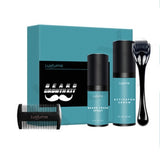 Beard Growth Liquid with Micro-needle Roller Care Set