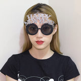Creative Happy New Year Party Glasses Supplies Photo Props Holiday Dance Dress-up Funny Glasses