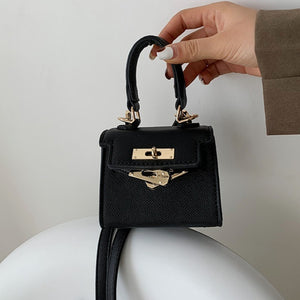 Mini One Shoulder Handbag, Stereotype Crossbody Small Square Messenger
