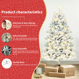 PVC Artificial Snow Christmas Tree, Mall Window Decoration Cedar, Festival Supplies