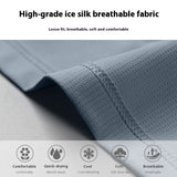 Men's Sports Running T-shirt, Color Block Quick-drying Breathable Short Sleeve Round Neck Active Tee Set