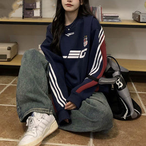 Retro Street Racing Hoodies or Sweatshirts for Ladys