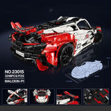Technology Sports Car Building Blocks Decompression Assembled Toy Car Model