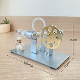 Stirling Engine Model, Small Invention Generator Power Rangers, Turbo Science Popularization Experiment