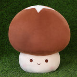 Children's Pillow with Mushroom Dolls