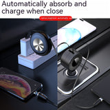 Telescopic Car Charger, Multifunctional 5A Fast Charge Data Cable