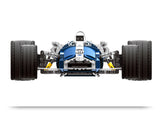 Creative Technology Blue Racing Car Assembling Building Blocks Toy