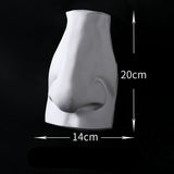 Five Sense Flower Resin Vase