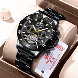 Automatic Green Water Ghost, Hollow Mechanical Luminous Watch