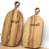 Nordic Style Wooden Bread Board with Handle
