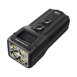 Lumen Super Bright Flashlight, Rechargeable Keychain Light