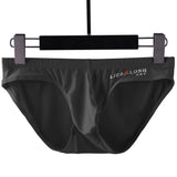 Men's Low Waist, Ice Silk, Sexy Trendy Briefs (Pack of 2)