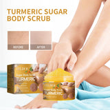 Turmeric Body Scrub Cream, Smallpox Diluting, Moisturizing, Refreshing, Smooth Skin Rejuvenation, Cleansing Body Cutin
