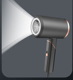 Foldable Magnetic Hair Dryer with Suction Nozzle – Portable Compact Blower