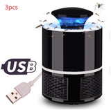 USB Photocatalyst Household Mosquito Killer, LED Mosquito Trap, Electric Mosquito Lamp