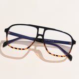 Anti Blue Light, Double Beam Frame, Myopia Glasses
