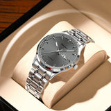 Men's Automatic Steel Belt, Waterproof Luminous Mechanical Watch