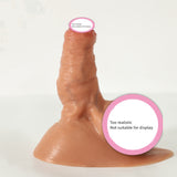 Wanyi Penis Set Men's Exotic Condom Sex Toy Set Adult Supplies, Foreskin Blocking Ring Bold Lengthened Penis Set