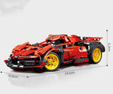 High Difficulty Racing Roadster, Mechanical Building Blocks