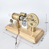 Stirling Engine Model, Small Invention Generator Power Rangers, Turbo Science Popularization Experiment