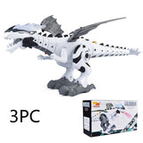 Sound and Light ABS Dinosaur Robot Toy for Kids – Interactive Educational Model