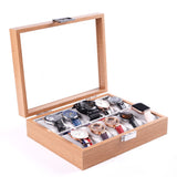 Watch Jewelry Storage Box, Glass Skylight Watch, Display Case