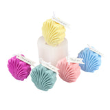 Three-dimensional, Geometric Cute Leaf Striped Shell, Silicone Mold or Mould