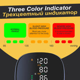 Rechargeable Talking Blood Pressure Monitor with Touch Screen