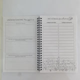 Mental Health Notebook, Stress Management Notepad