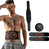 EMS Massage Belt, Abdominal Stickers, Exercise Muscle Strengthening Lazy Fitness Tool