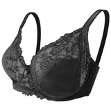 Large Size, Unpadded, Lace Brassiere