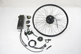Electric Bicycle Conversion Kit with Hub Motor, Lithium Battery & Controller for E-bike Upgrade