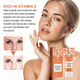 Brightening Skin Color, Cover Fleck Acne Marks Natural Lazy No Makeup Cream