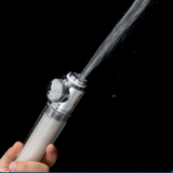 Pressurized Nozzle Turbo Shower Head One-key Stop Water Saving Shower Head Magic Water Line Bathroom Accessory