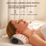 Multifunctional Shoulder and Neck Instrument, Heating Cervical Spine Massage Pillow