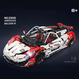 Technology Sports Car Building Blocks Decompression Assembled Toy Car Model